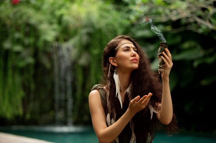 beautiful-girl-is-engaged-in-shamanic-practices-min